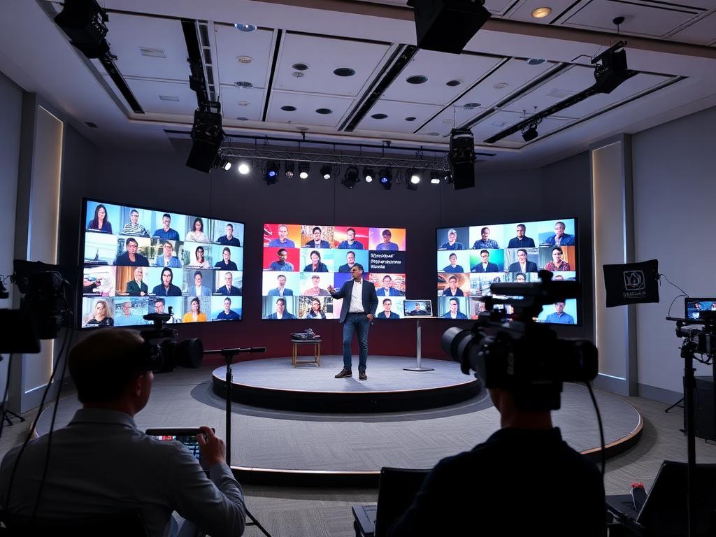 Hybrid & Virtual Events — event services by The Forty Agency
